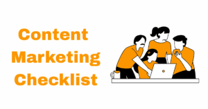 Content Marketing Checklist