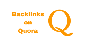 Backlinks on Quora