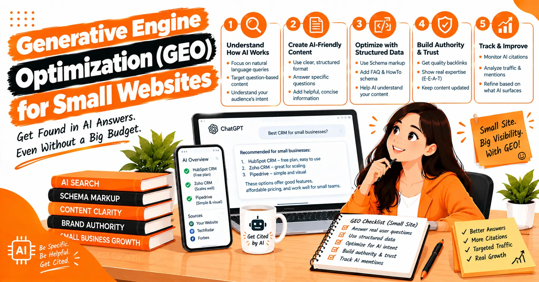 Generative Engine Optimization (GEO) for Small Websites