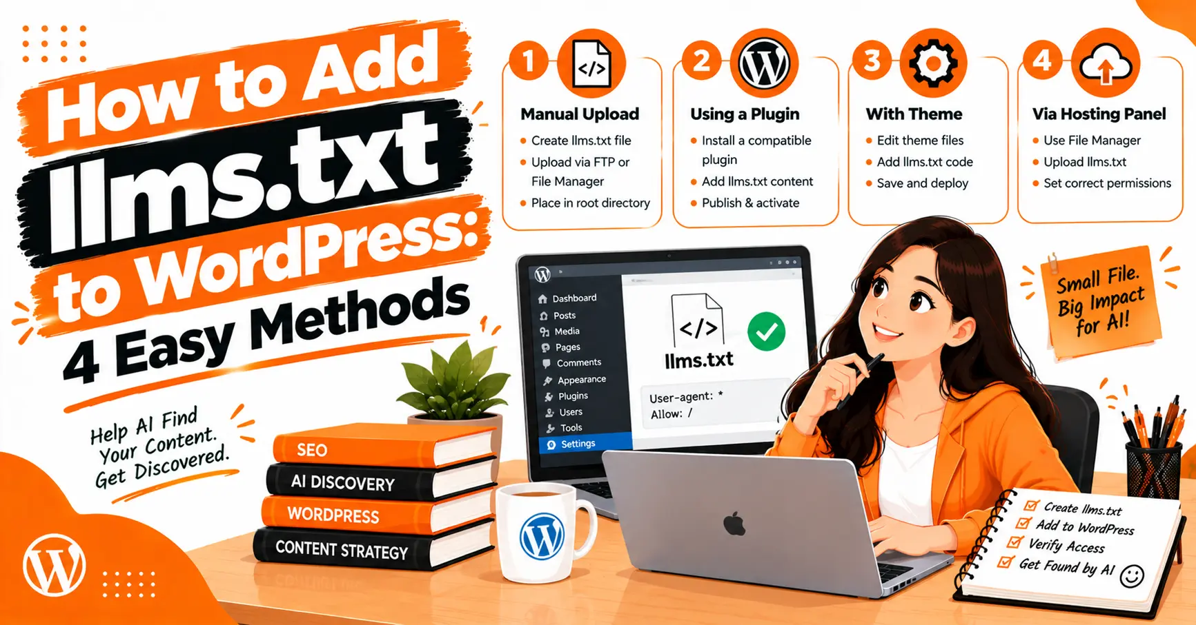 How to Add llms.txt to WordPress